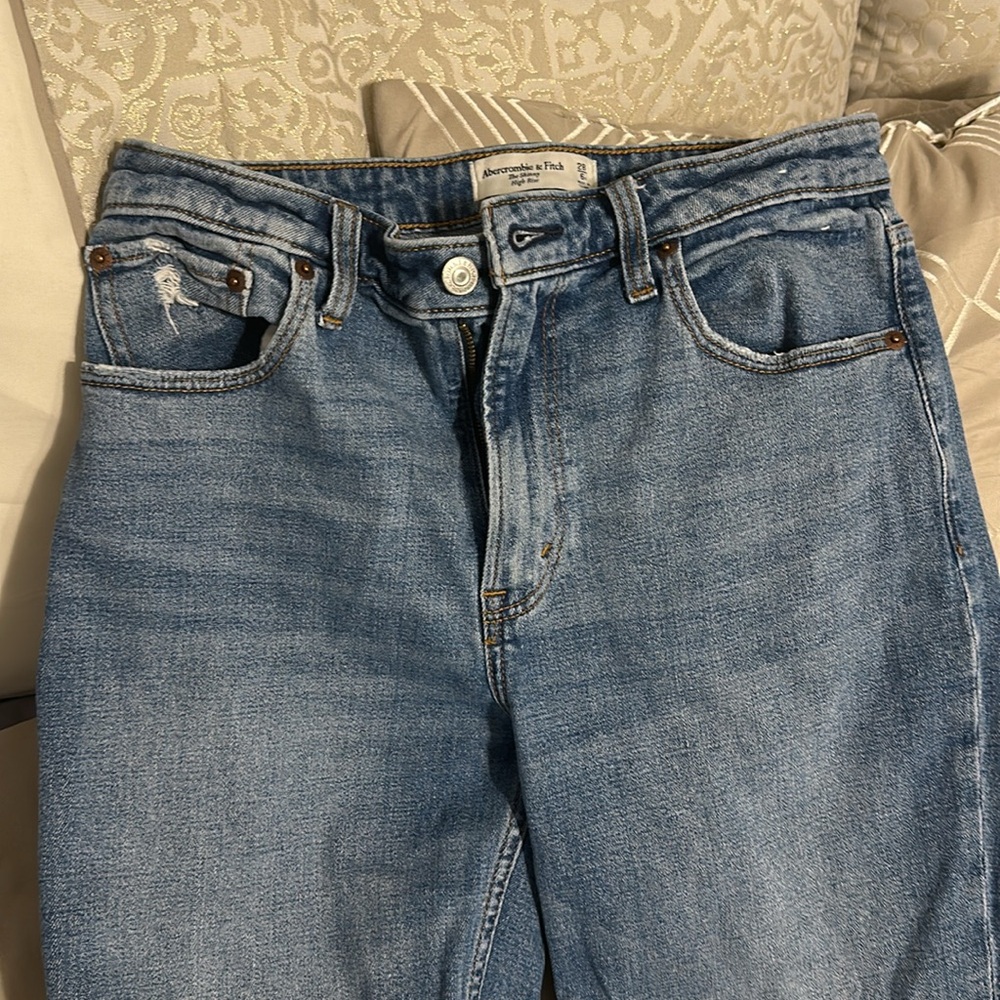 Abercrombie & Fitch Blue Women Jeans